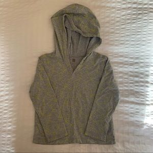 Hooded long-sleeved graphic tee - 3T - Tea Collection